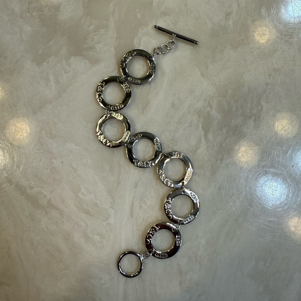 Tiffany & Co. Silver Circle Link Bracelet